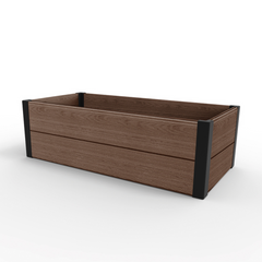 Garden box 106x50cm Mapple Through Brown