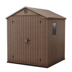 Abri de jardin DARWIN 6x6 Marron