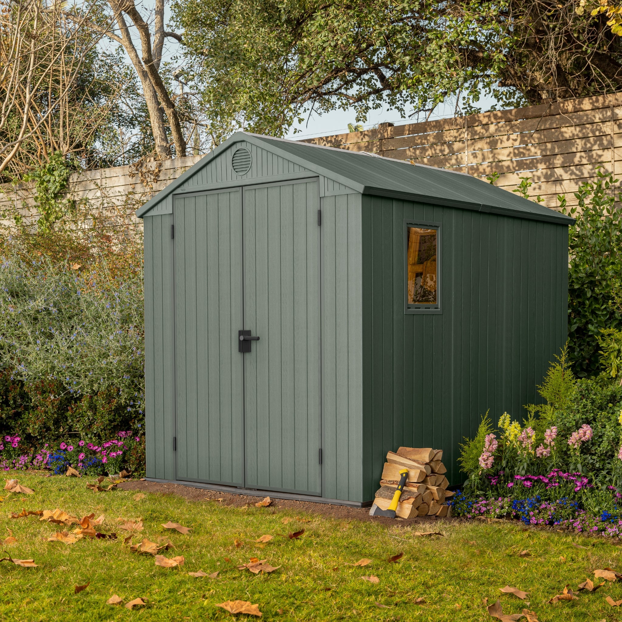 Abri de jardin DARWIN 6x8 Vert