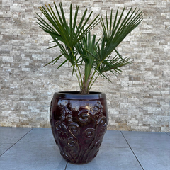 Vaso GAIA 53x57cm rosso mattone