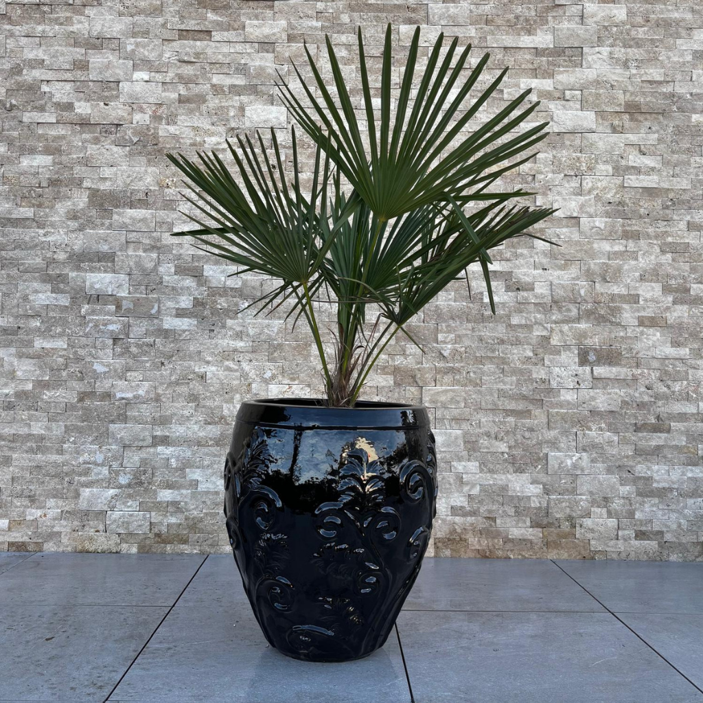 Pot GAIA 53x57cm noir