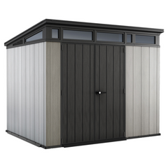ARTISAN 9x7 Garden Shed Grey