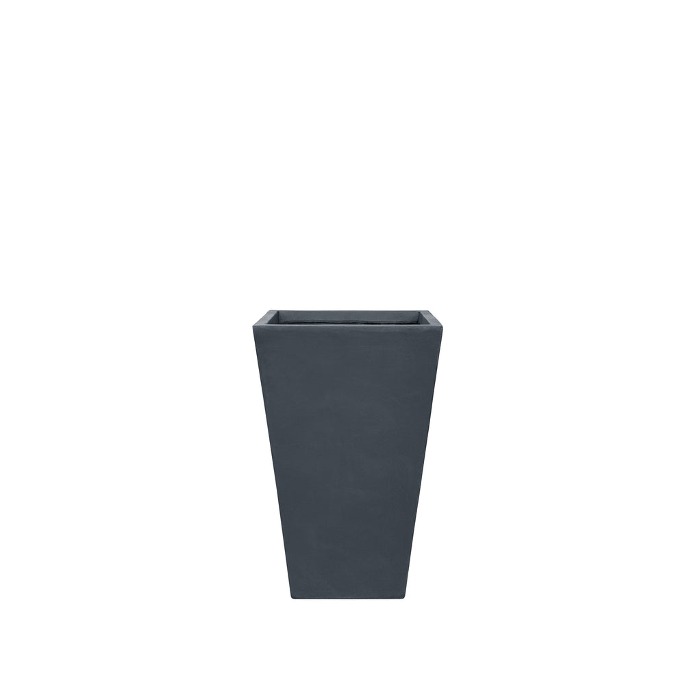 Pre-drilled flowerpot AERIS 40x62cm dark grey