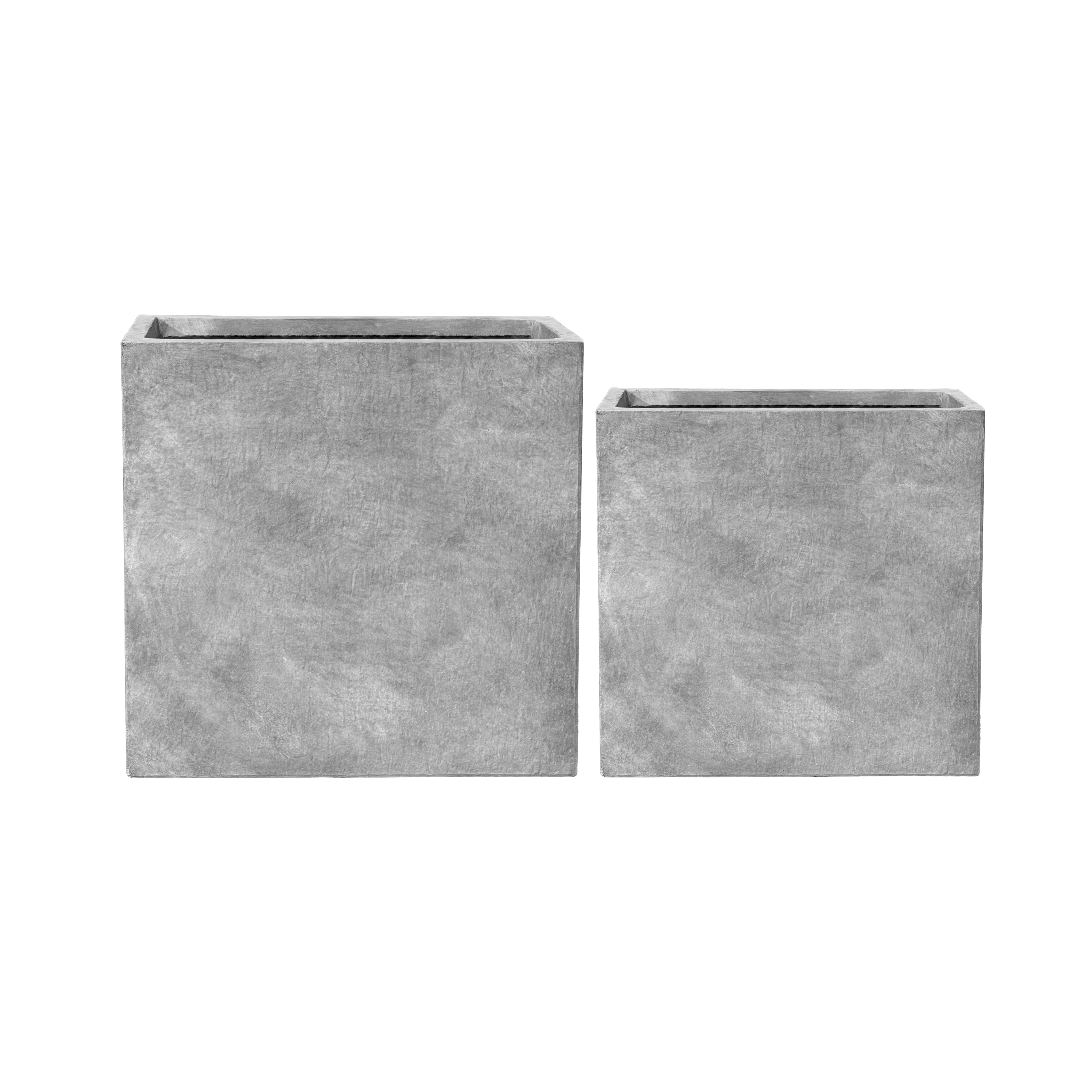 Jardinière ALPHA 60x25x60cm gris clair