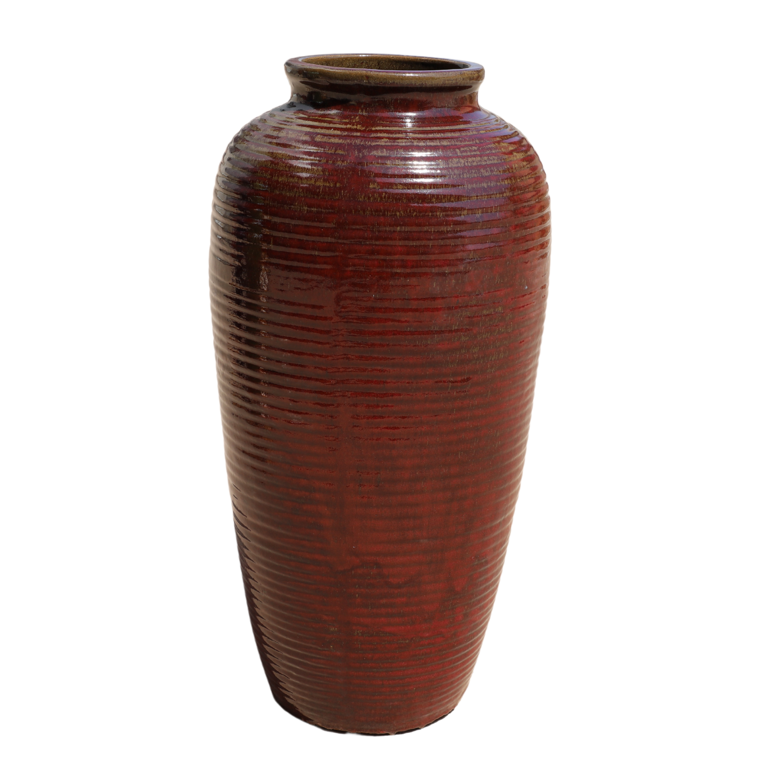 Pot ARCHIMEDE 40x83cm rouge brique