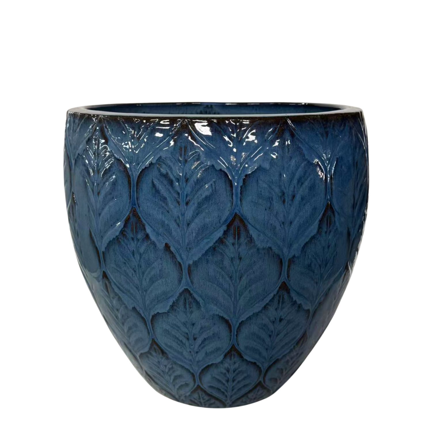 Pot ARTEMIS 29x29cm bleu antique