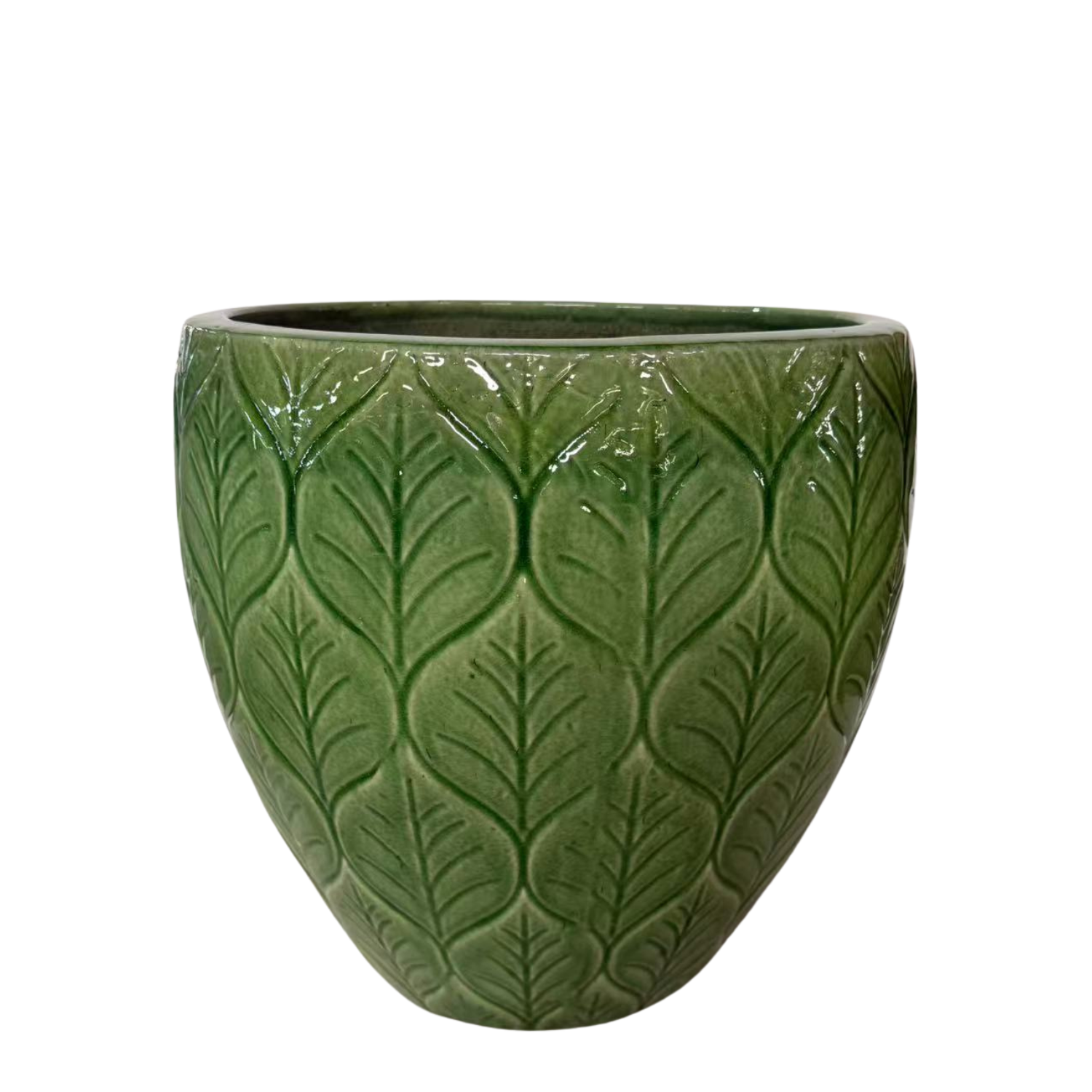 Pot ARTEMIS 29x29cm vert pomme