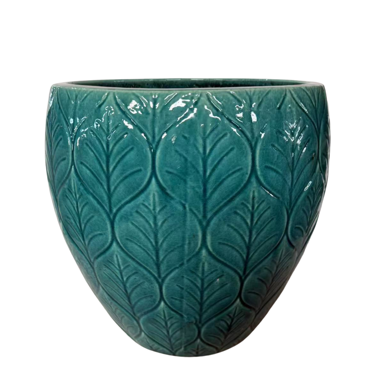Pot ARTEMIS 38x38cm turquoise