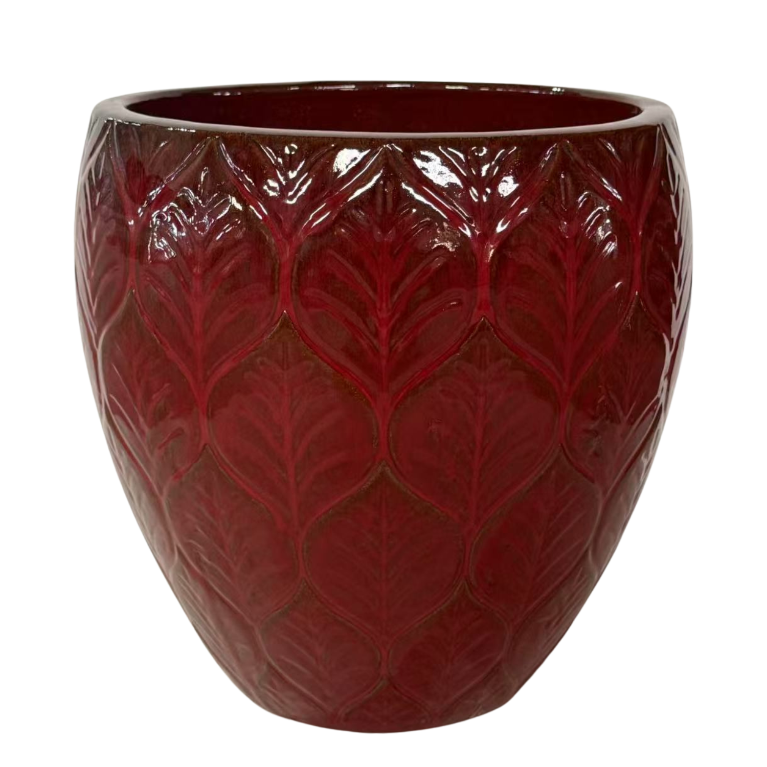Pot ARTEMIS 49x48cm rouge impérial