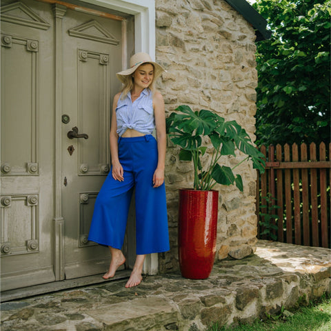 Pot ATHENA 31x70cm rouge tropical