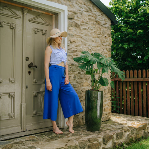 Pot ATHENA 31x70cm vert tropical