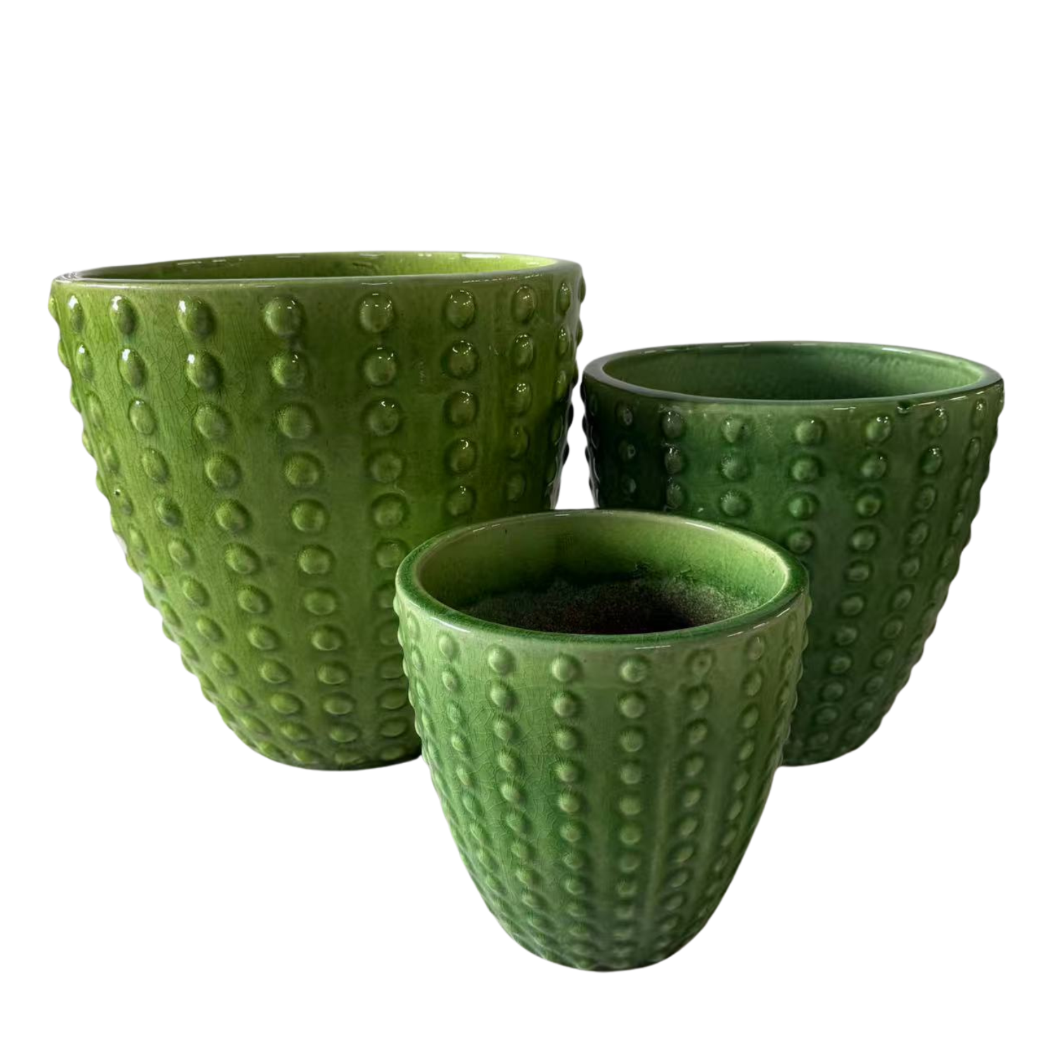 ATTILA Pot 38x37cm apple green