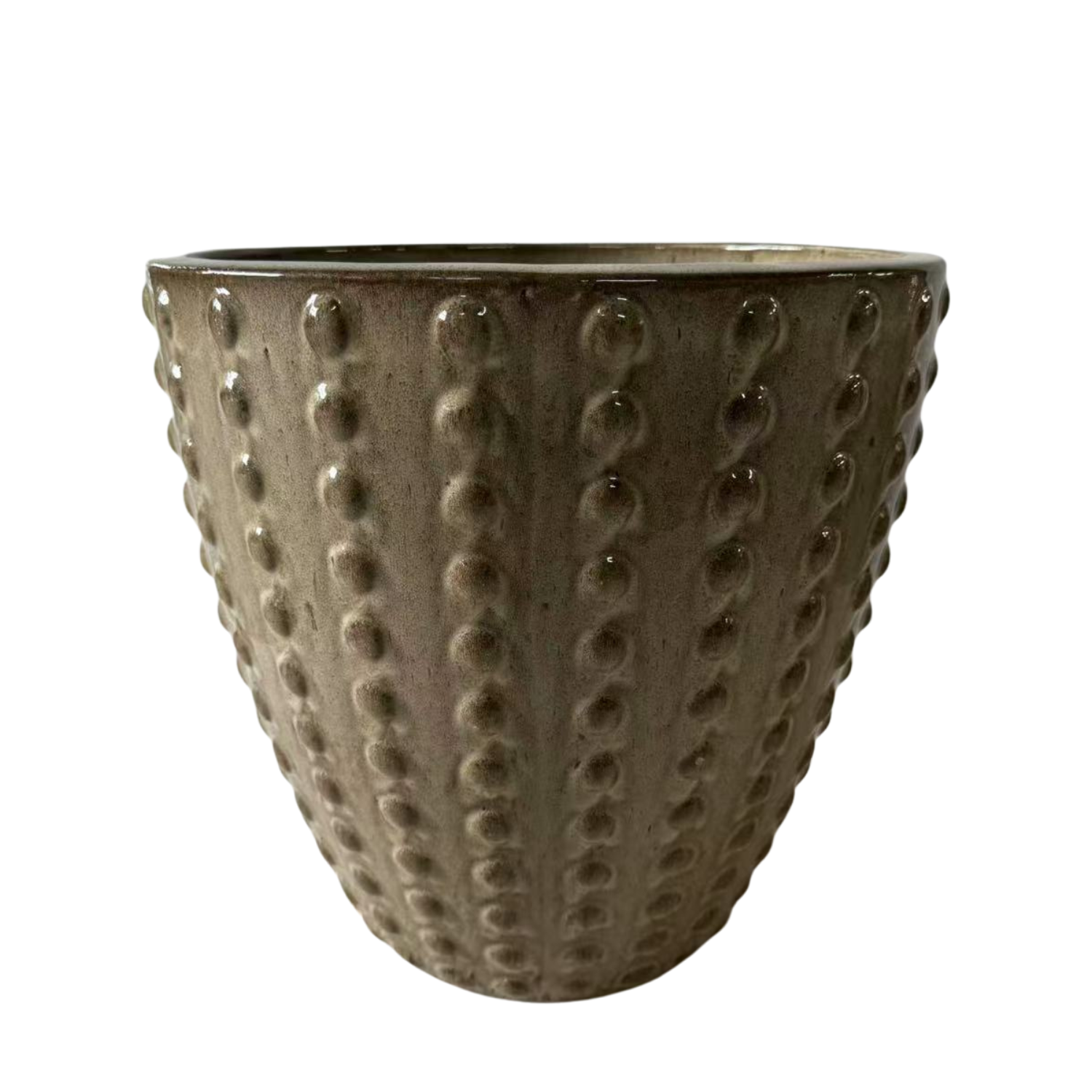 ATTILA Pot 23x22cm sanded bronze