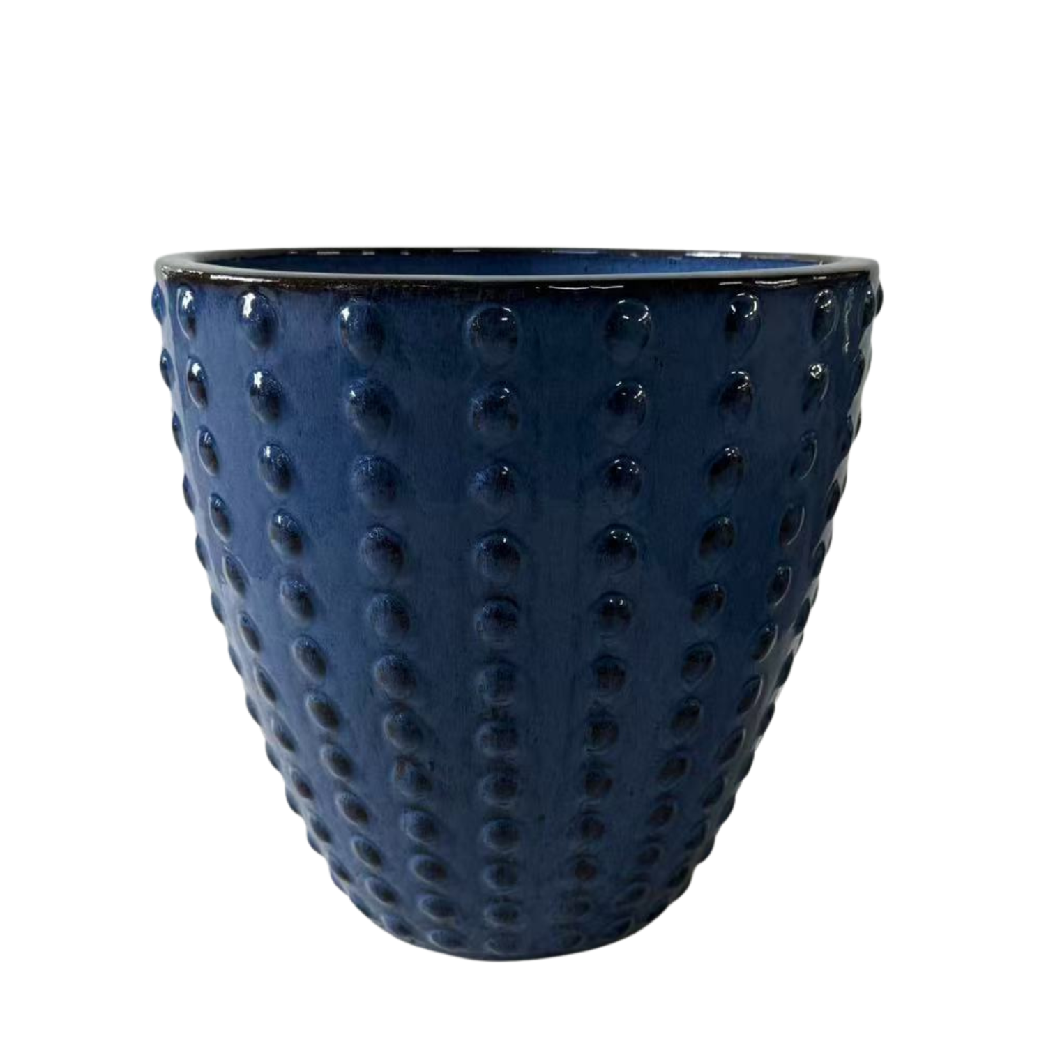 Antique blue ATTILA pot 23x22cm