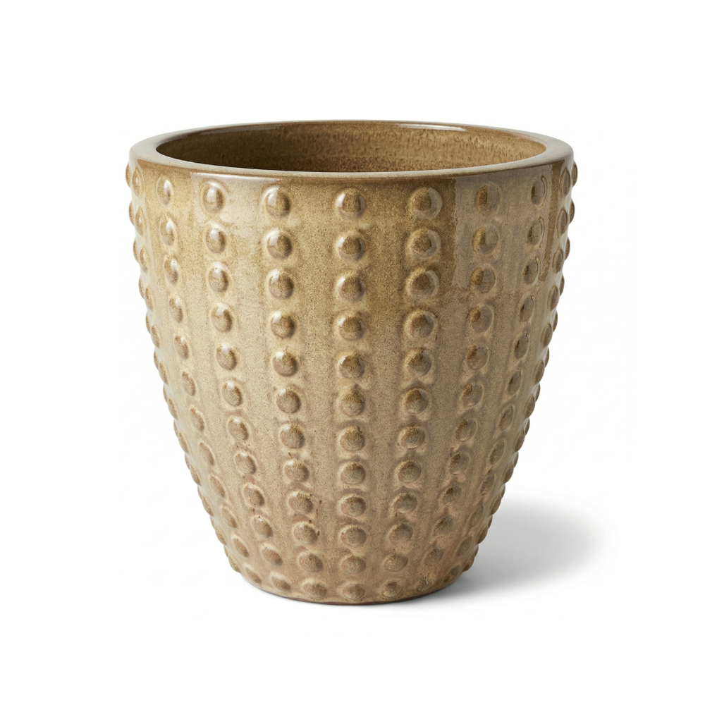 Pot ATTILA 30x29cm bronze sablé