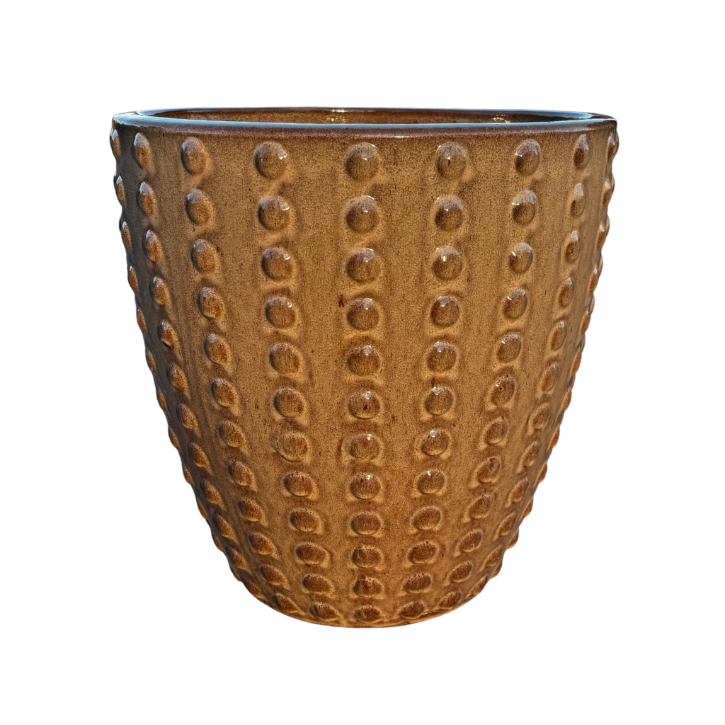 ATTILA Pot 30x29cm bronze sanded