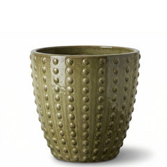 ATTILA pot 38x37cm sanded bronze