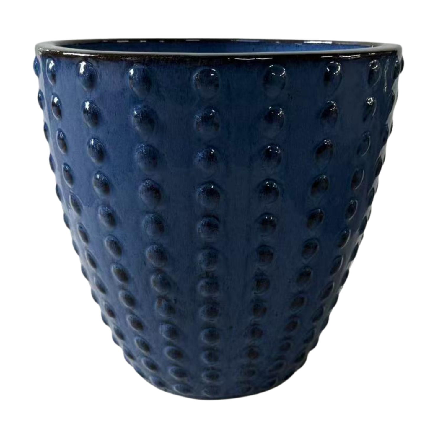 ATTILA pot 38x37cm antique blue