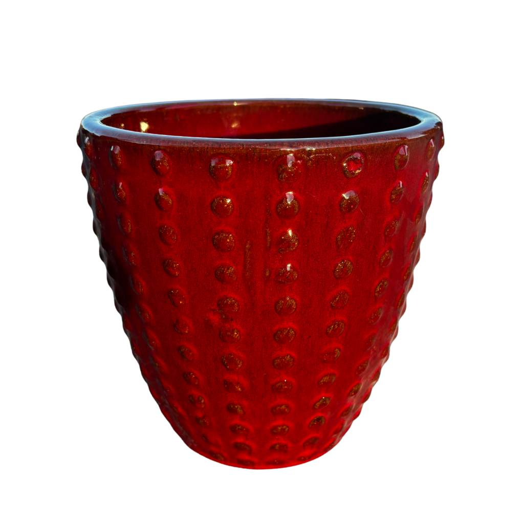 Pot ATTILA 38x37cm rouge impérial