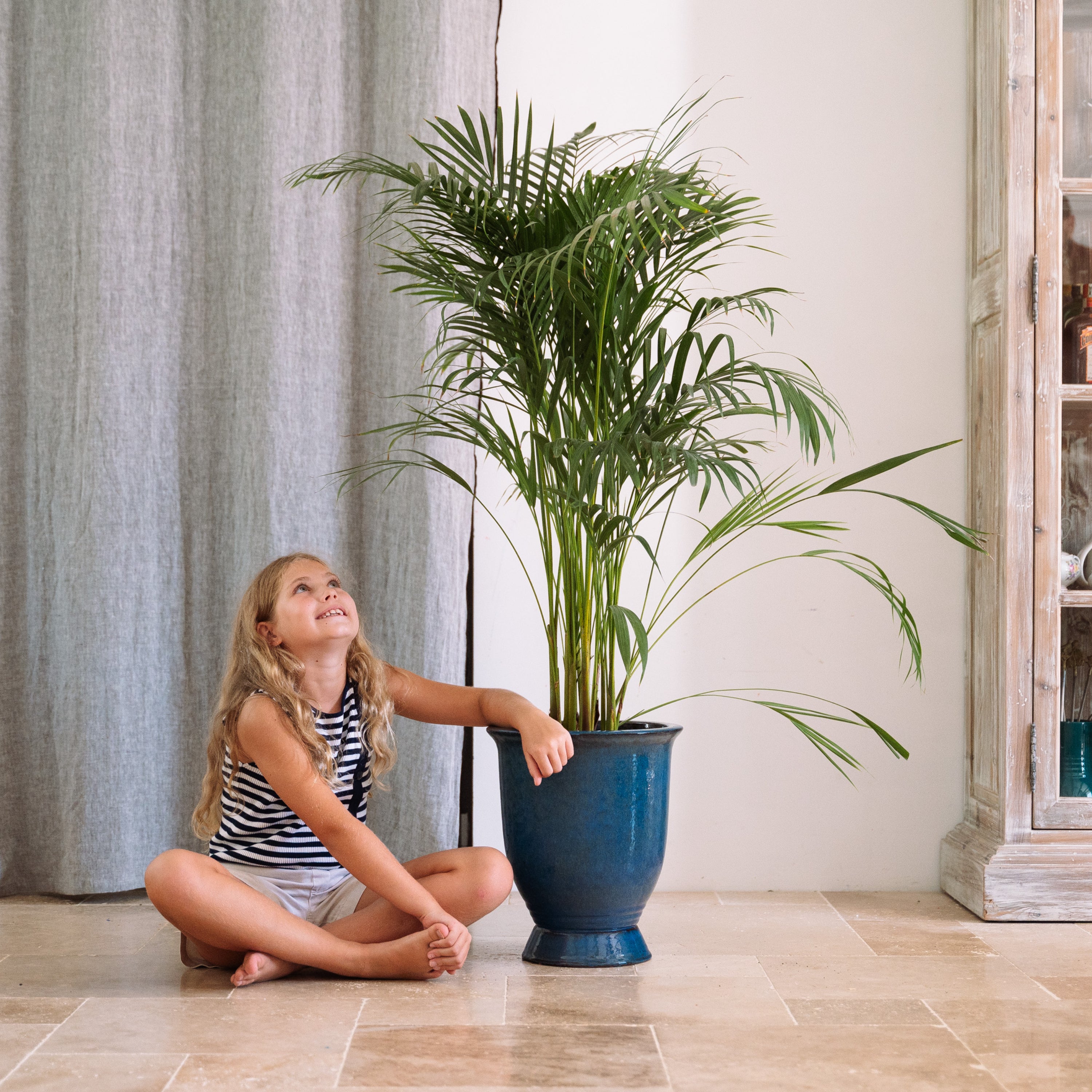 Pot ARTHUR 32x39cm bleu outremer