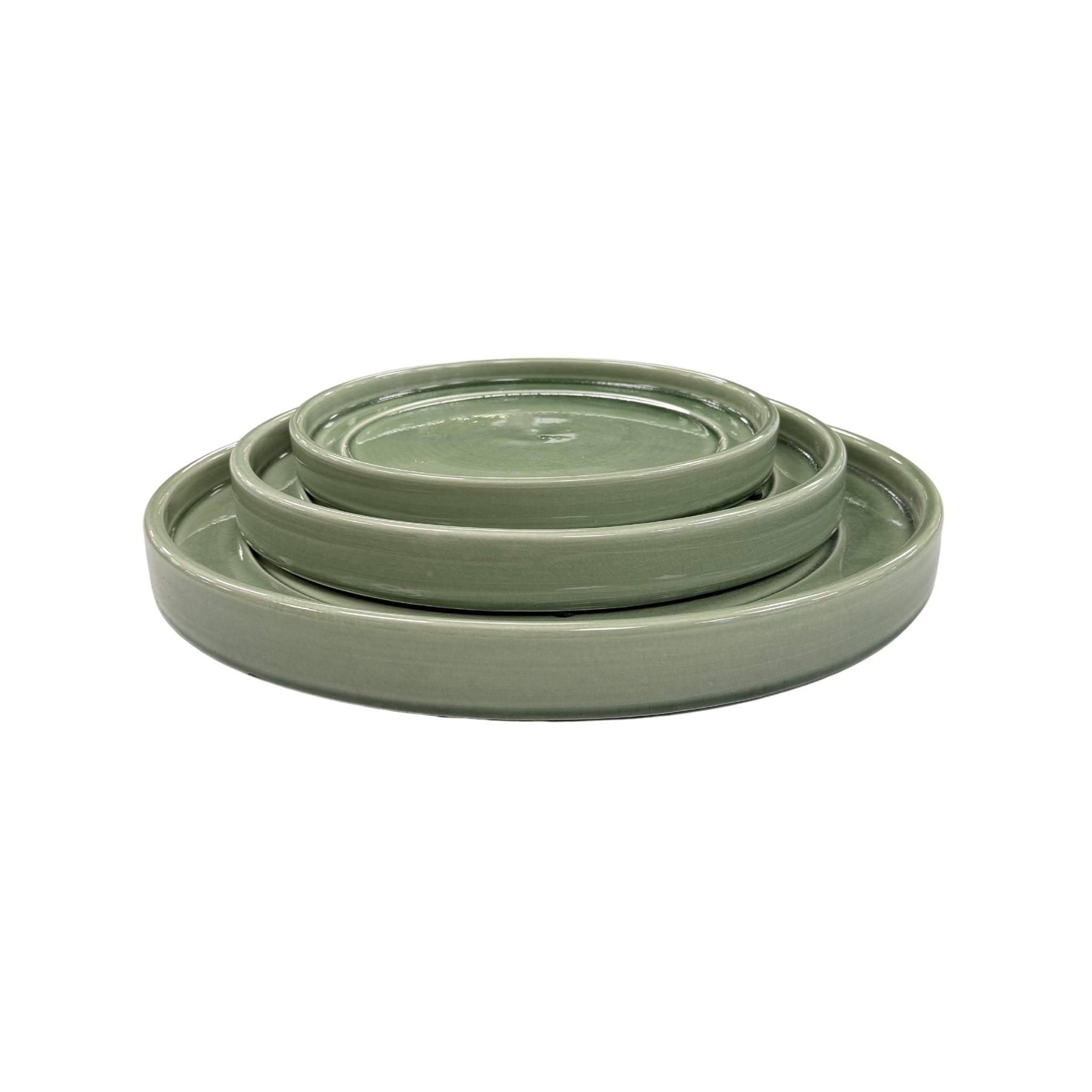 35cm saucer verdigris