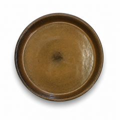 Sottopiatto rotondo 24cm miele ambrato