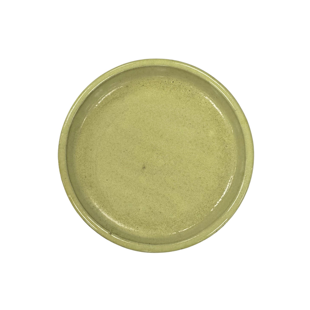 Round saucer 28cm tangy lemon