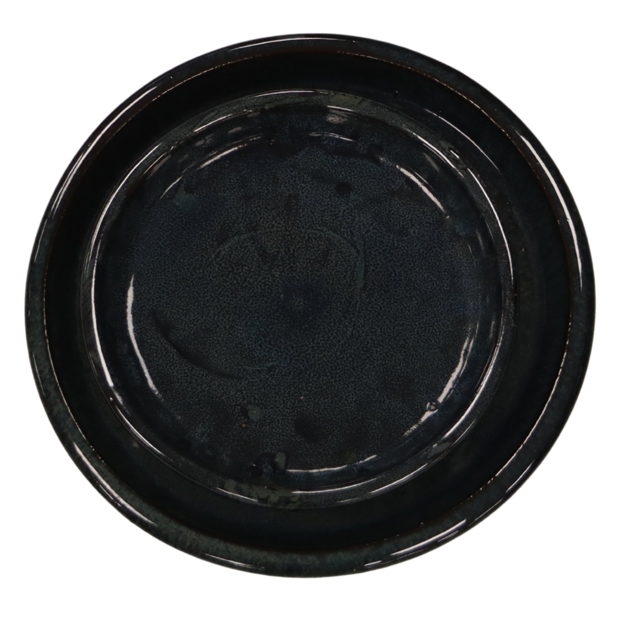 Round saucer 43cm black