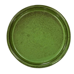 Ronde schotel 33cm diepgroen