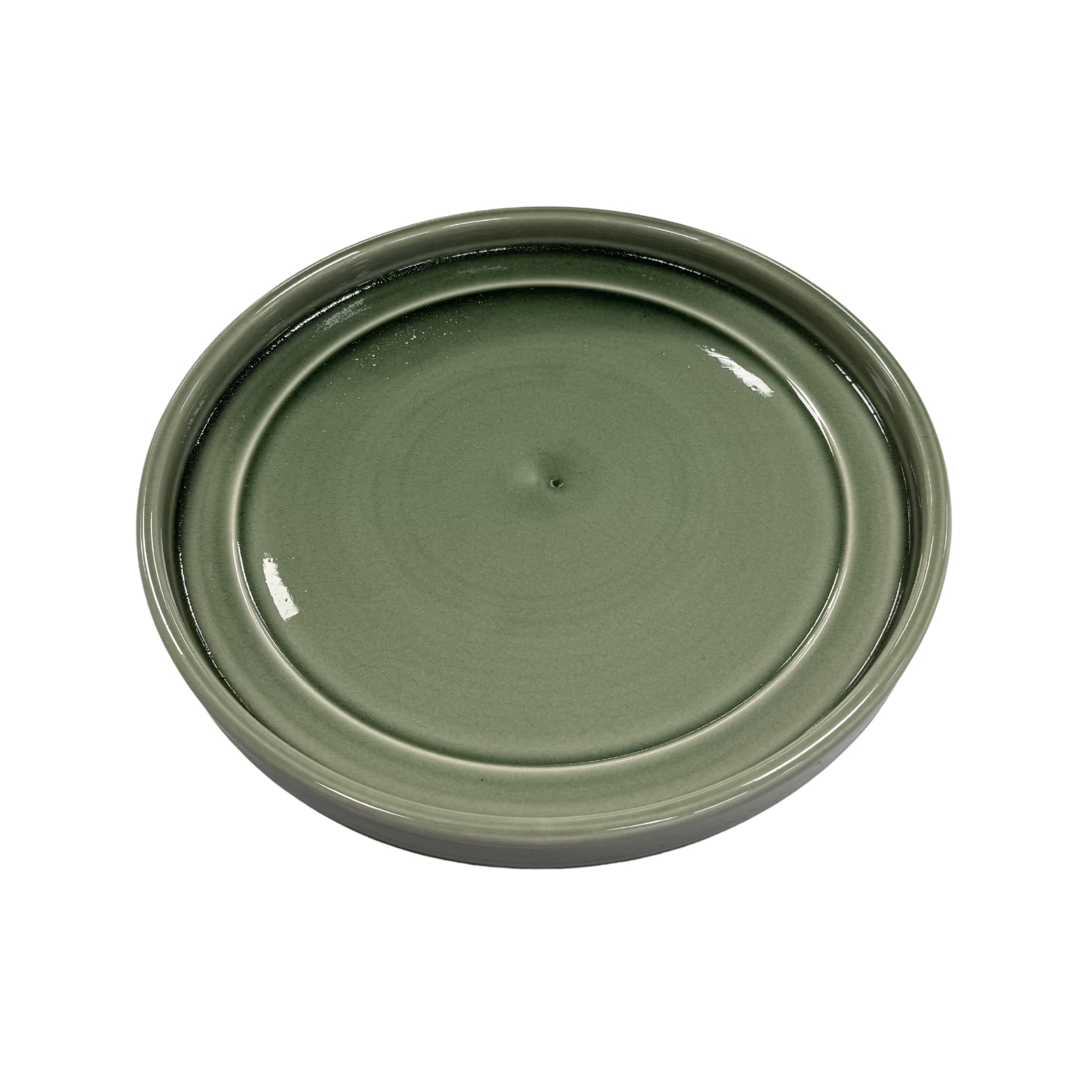 35cm saucer verdigris