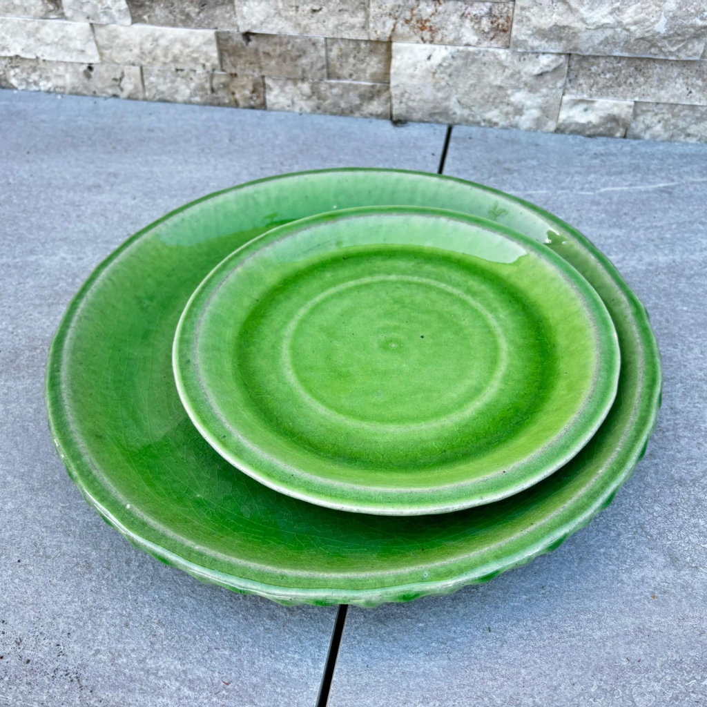 Soucoupe 28cm vert pomme