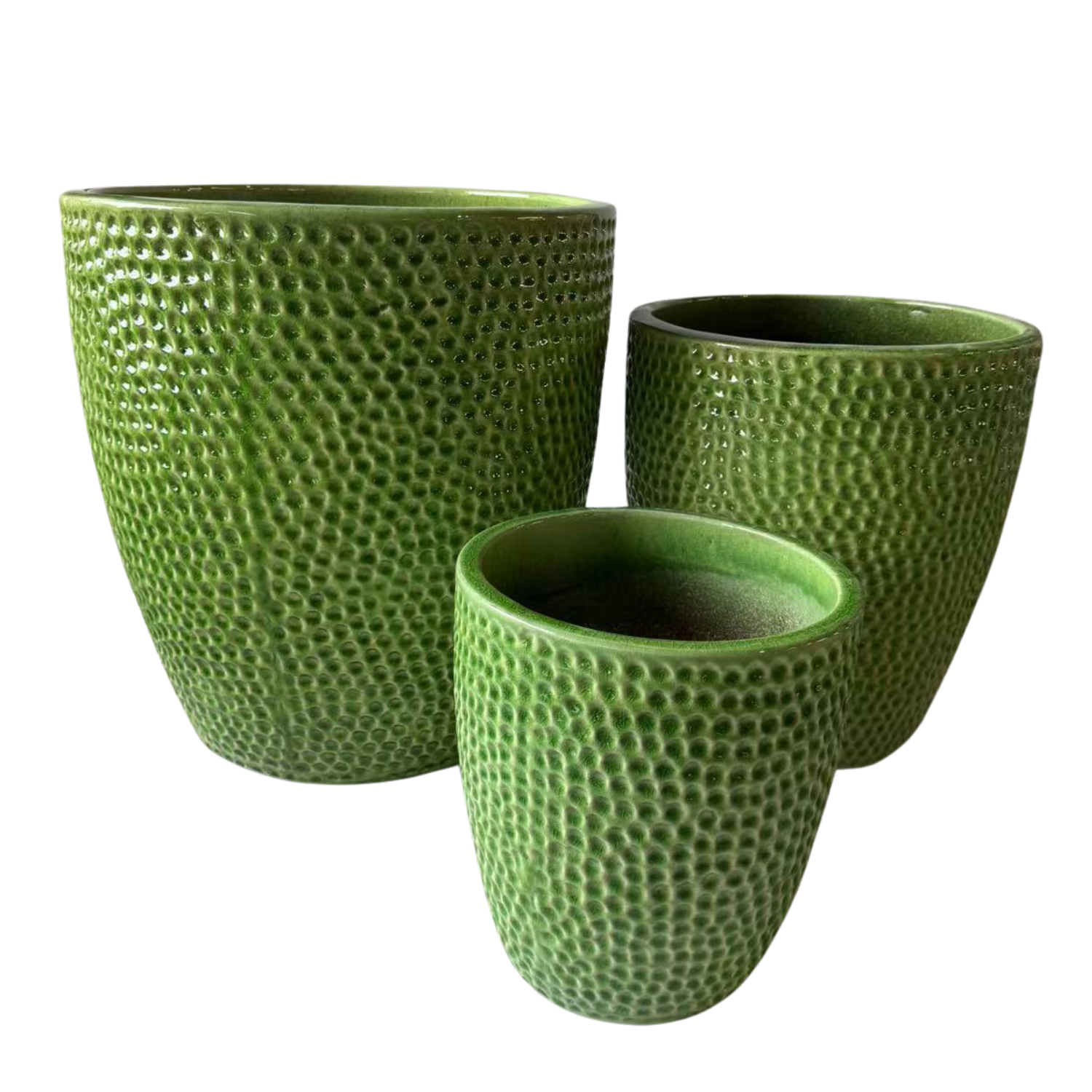 CIGALINE Pot 26x28cm apple green