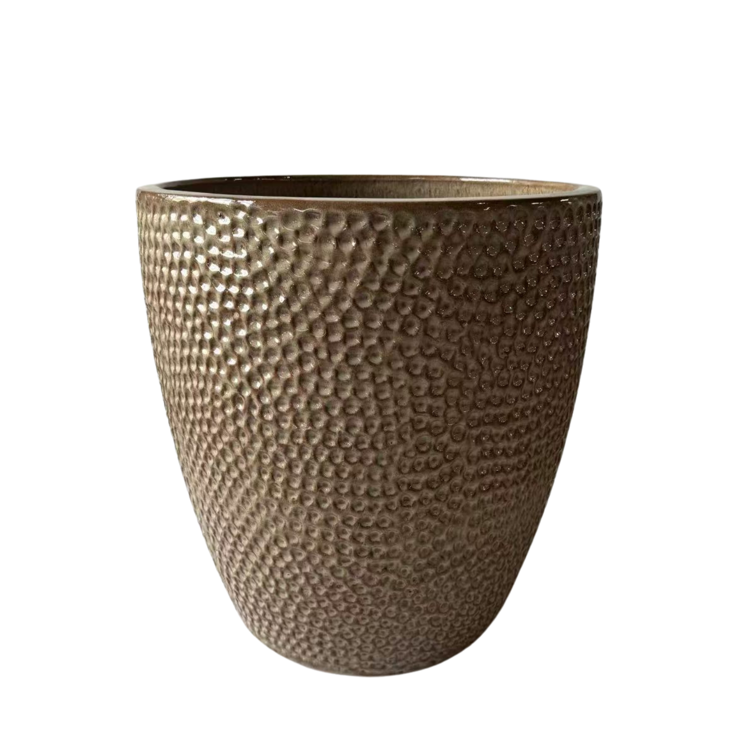CIGALINE Pot 26x28cm sanded bronze