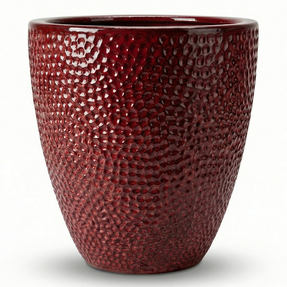 Pot CIGALINE 26x28cm rouge impérial