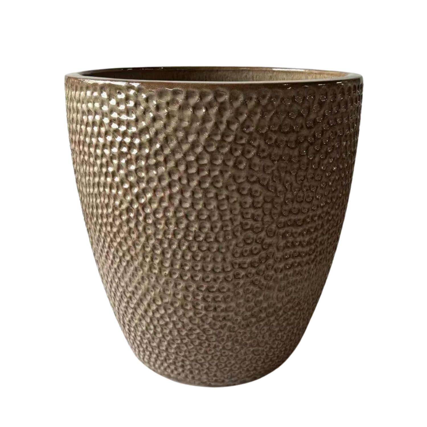 CIGALINE Pot 36x40cm sanded bronze