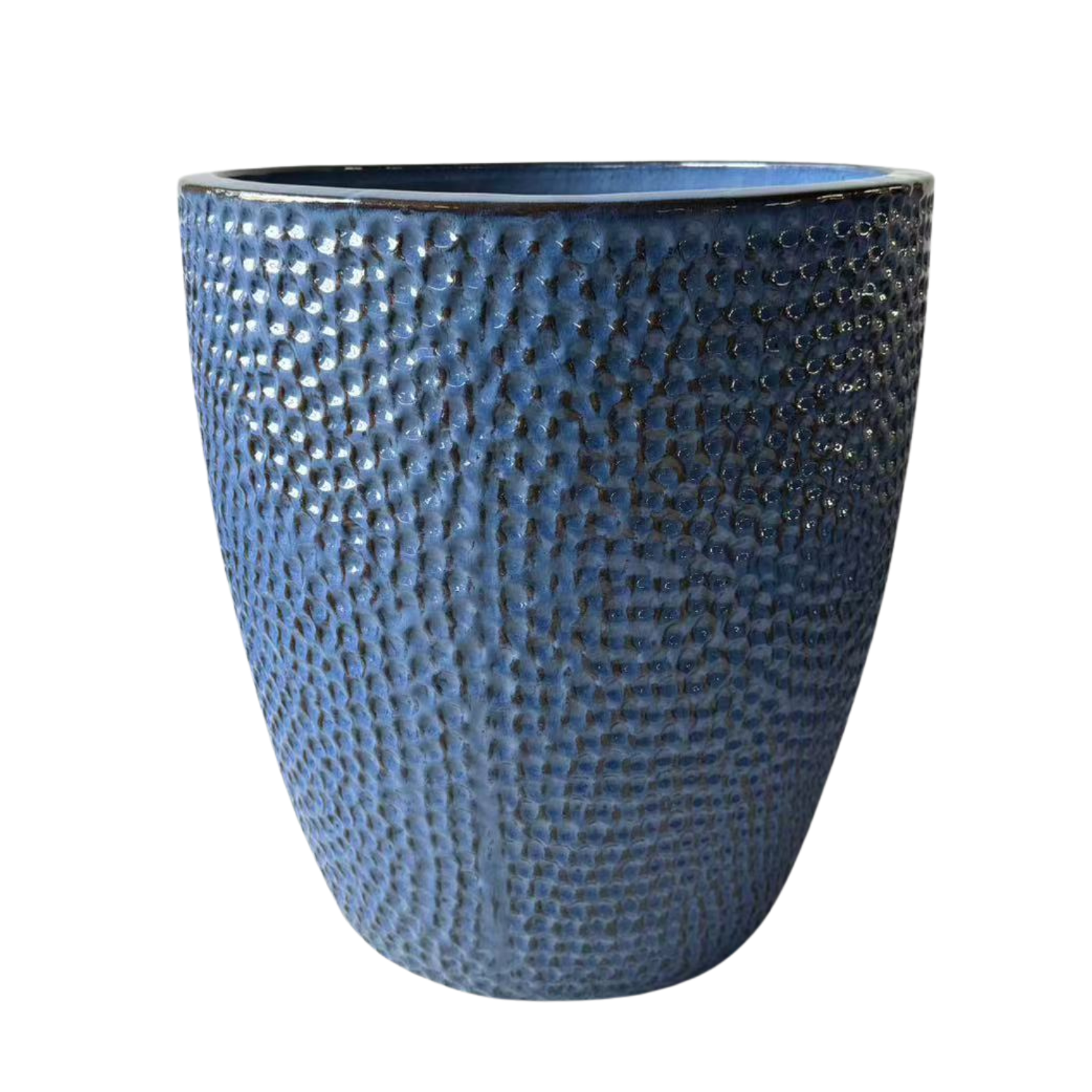 CIGALINE Pot 36x40cm antique blue