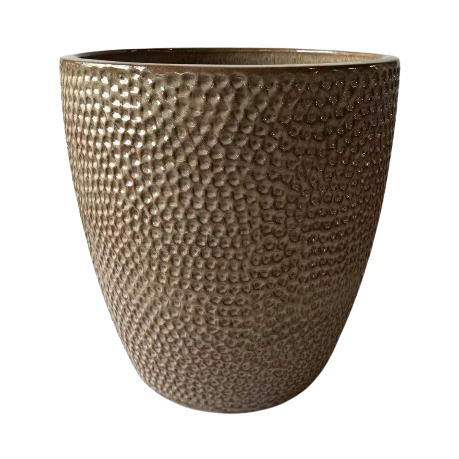 CIGALINE Pot 46x50cm sanded bronze