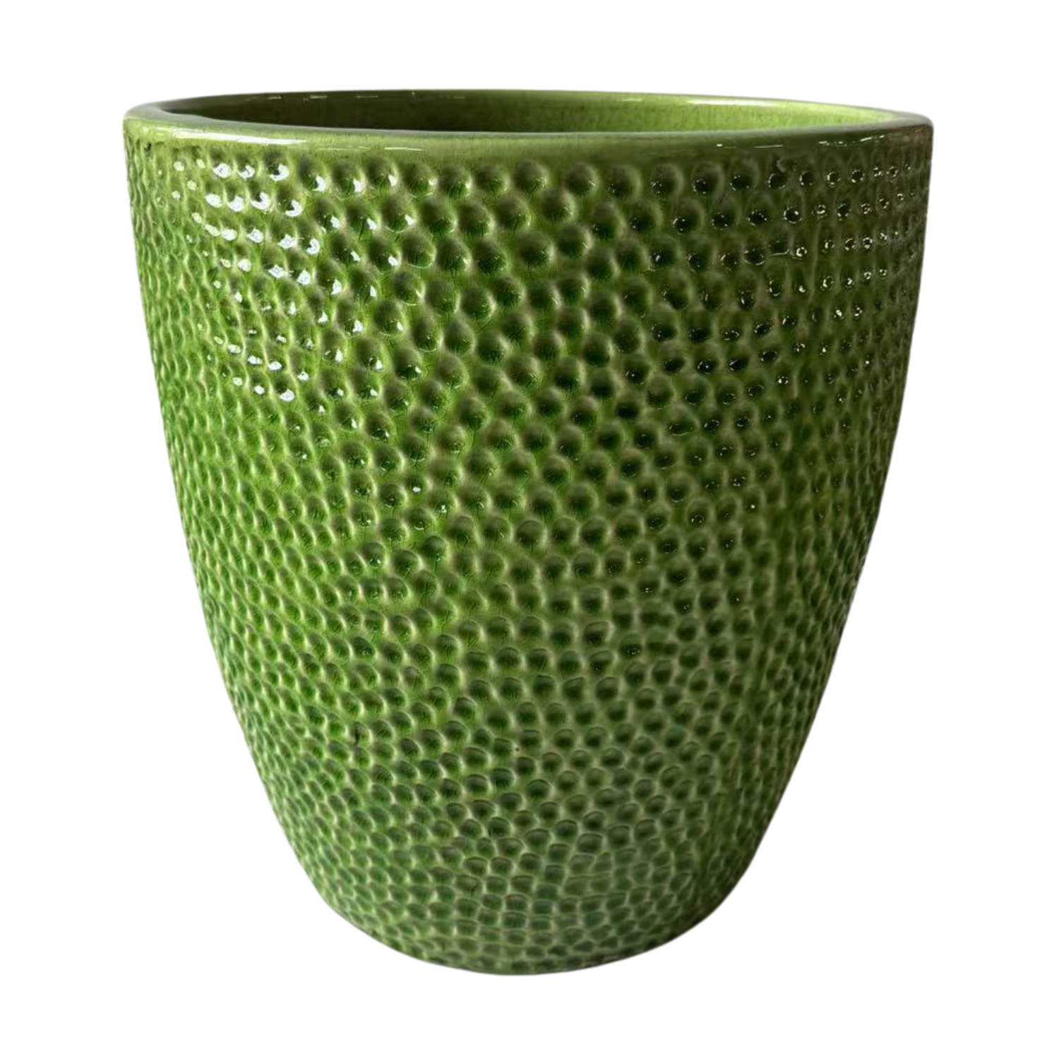 CIGALINE Pot 46x50cm apple green