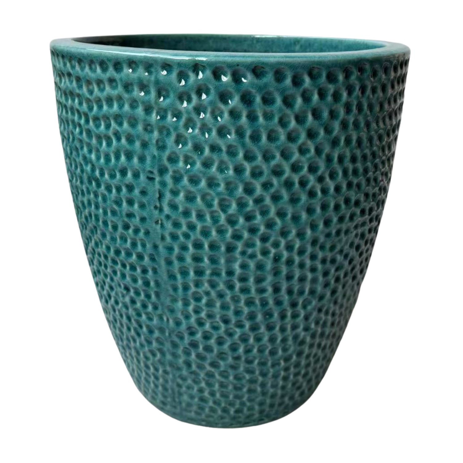 CIGALINE Pot 46x50cm turquoise