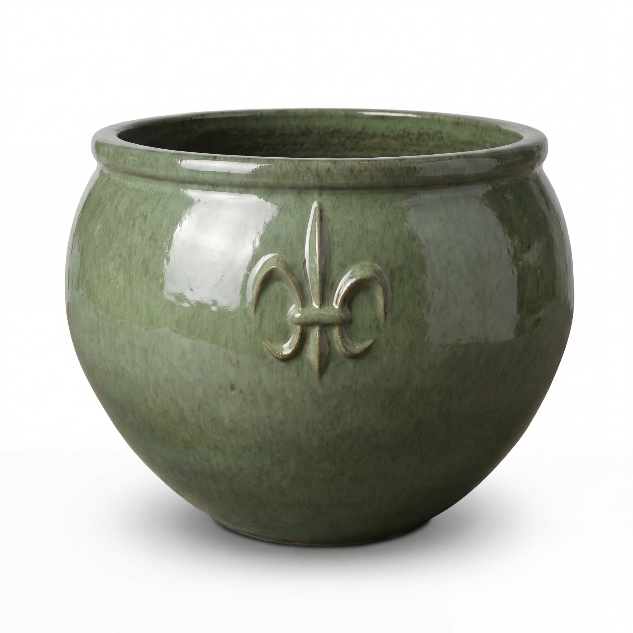 Pot CLOVIS 86x64cm perle de jade