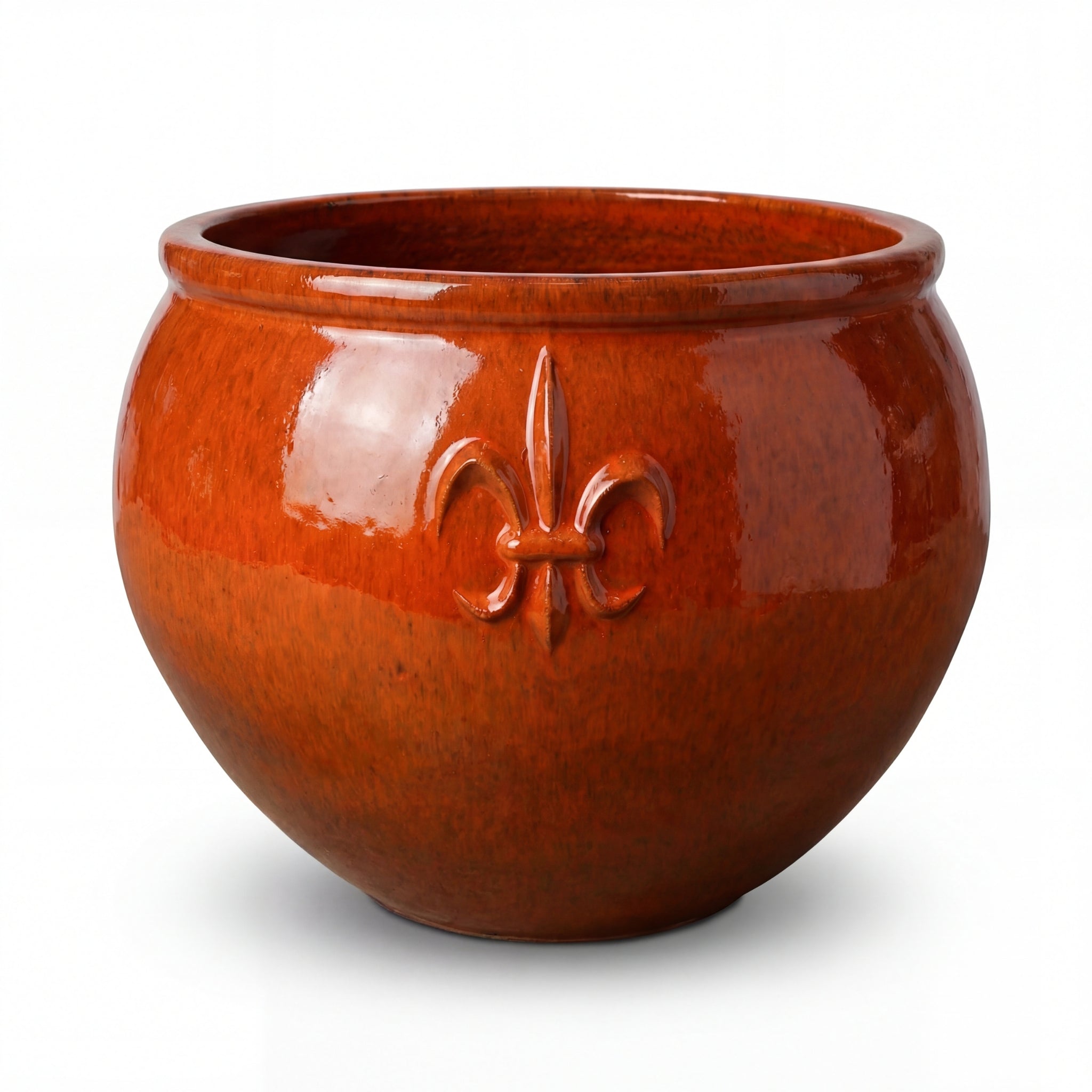 Pot CLOVIS 86x64cm orange tropical