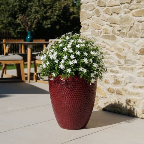 Pot CIGALINE 36x40cm rouge impérial