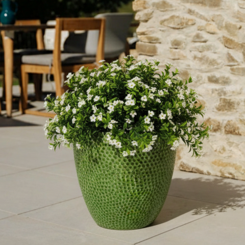 Pot CIGALINE 36x40cm vert pomme