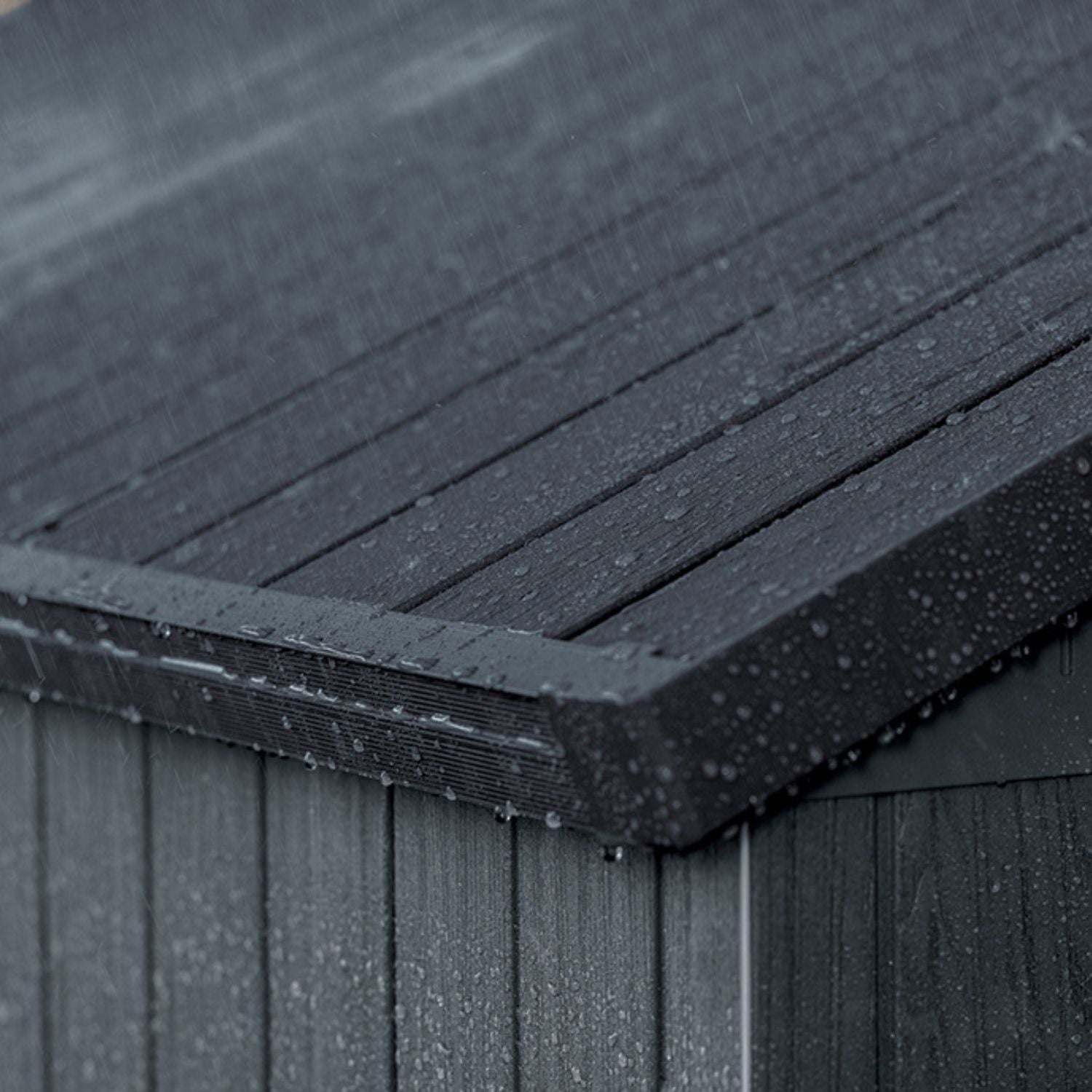 テント・タープ Early Bird Charcoal Gray brunt EIT Keter Darwin Maintenance-Free Composite Outdoor Storage Shed, 81