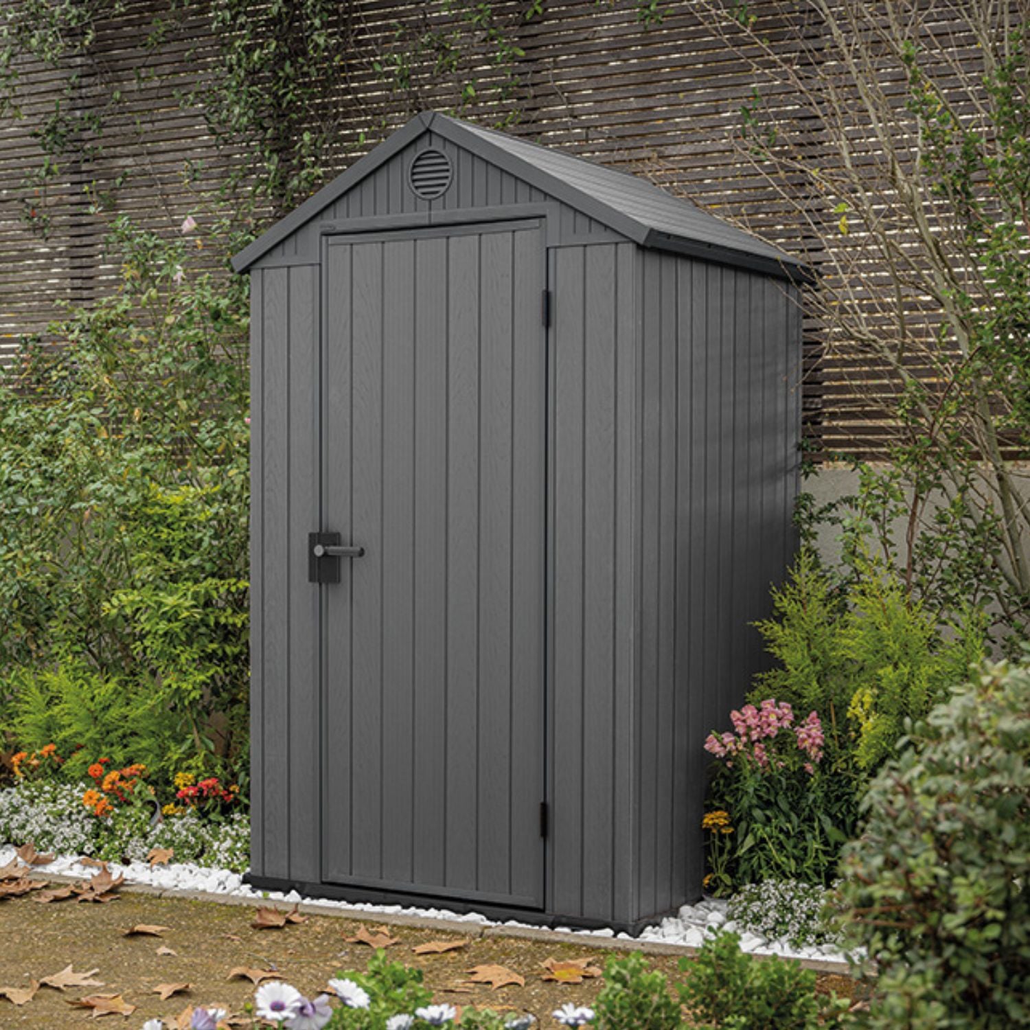 Abri de jardin DARWIN 4x4 Gris