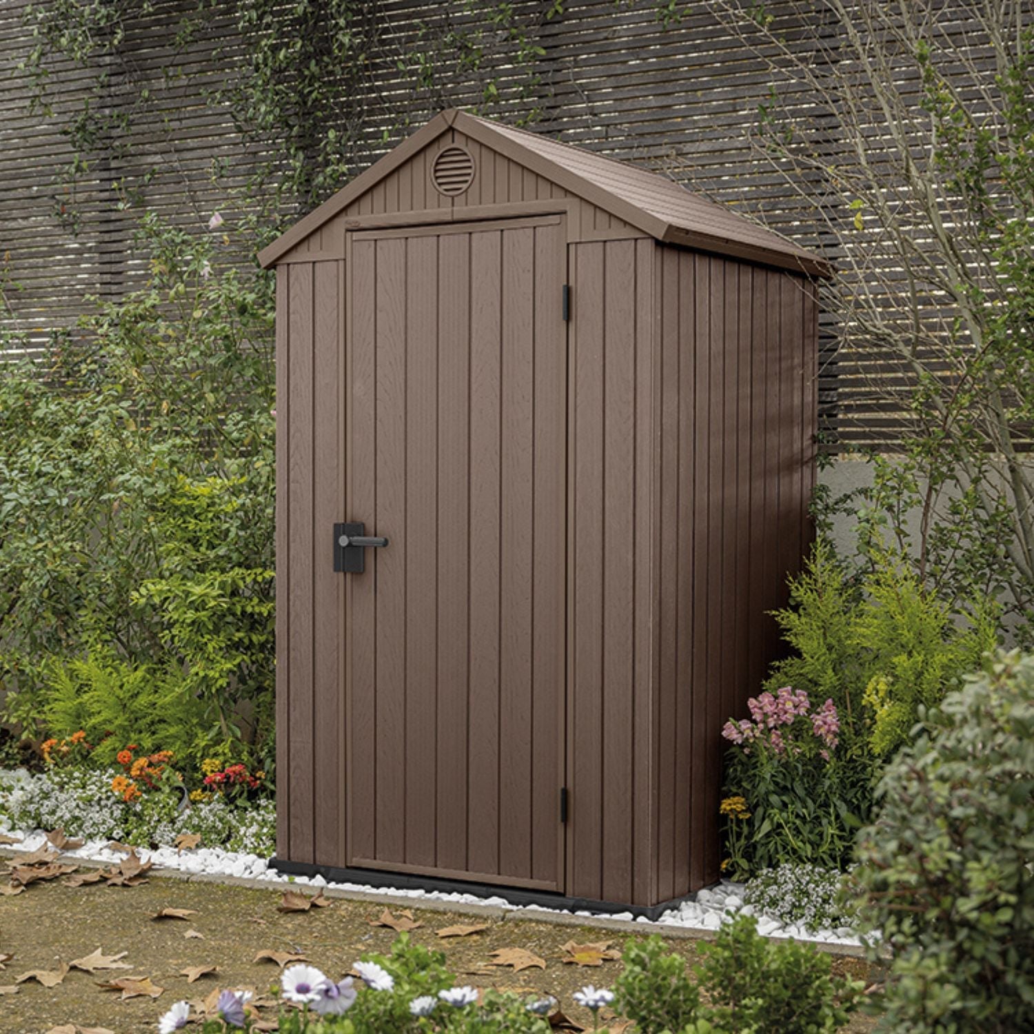DARWIN 4x4 Garden Shed Brown Provencelia 399.90