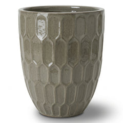 Pot DAUDET 41x55cm gezandstraald brons