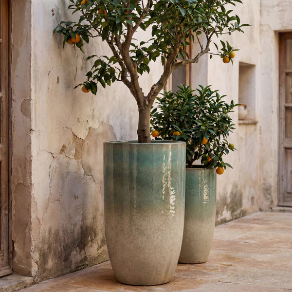 Pot EIFFEL 37x70cm brume d'été