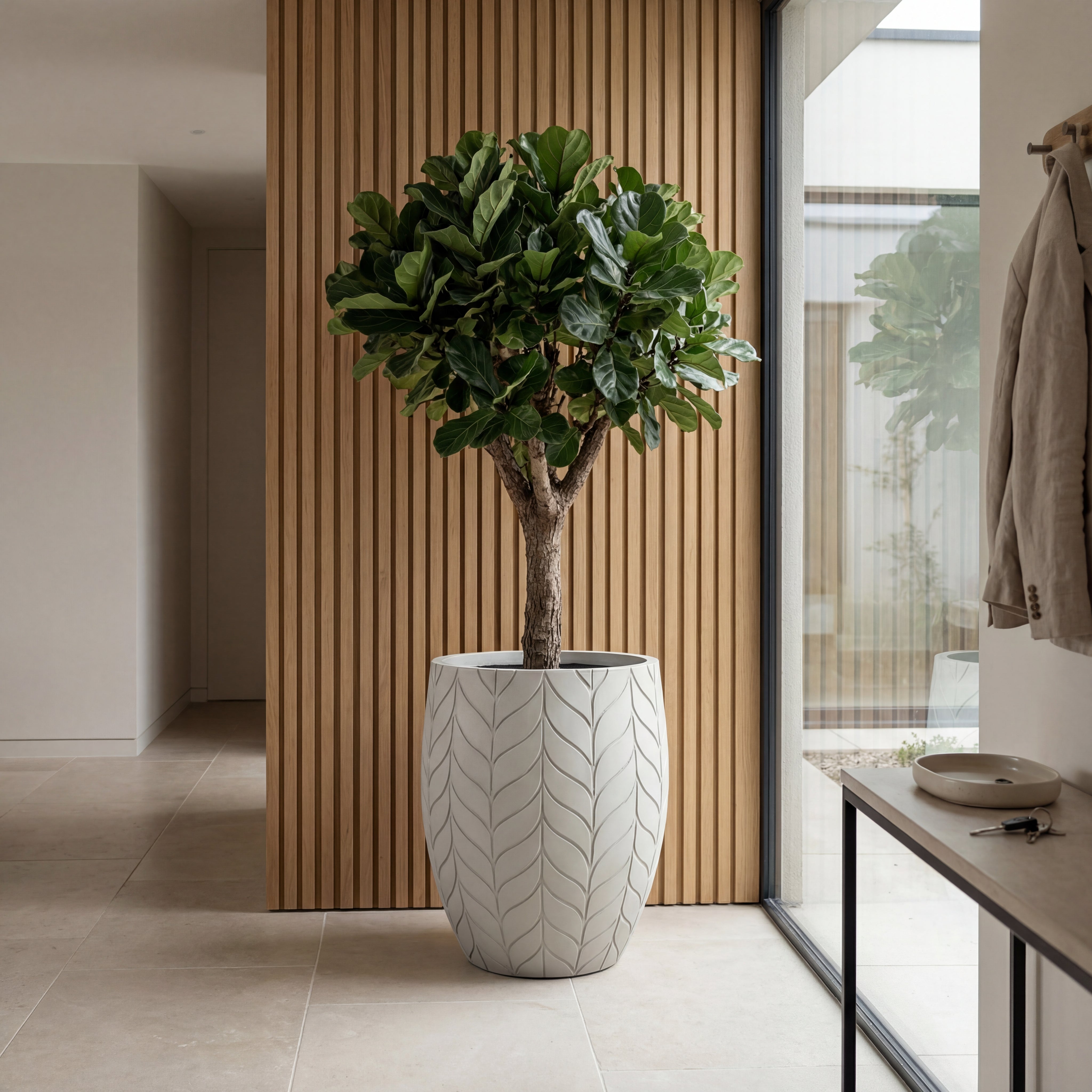 Portavaso preforato ESSENCE 40x46cm beige