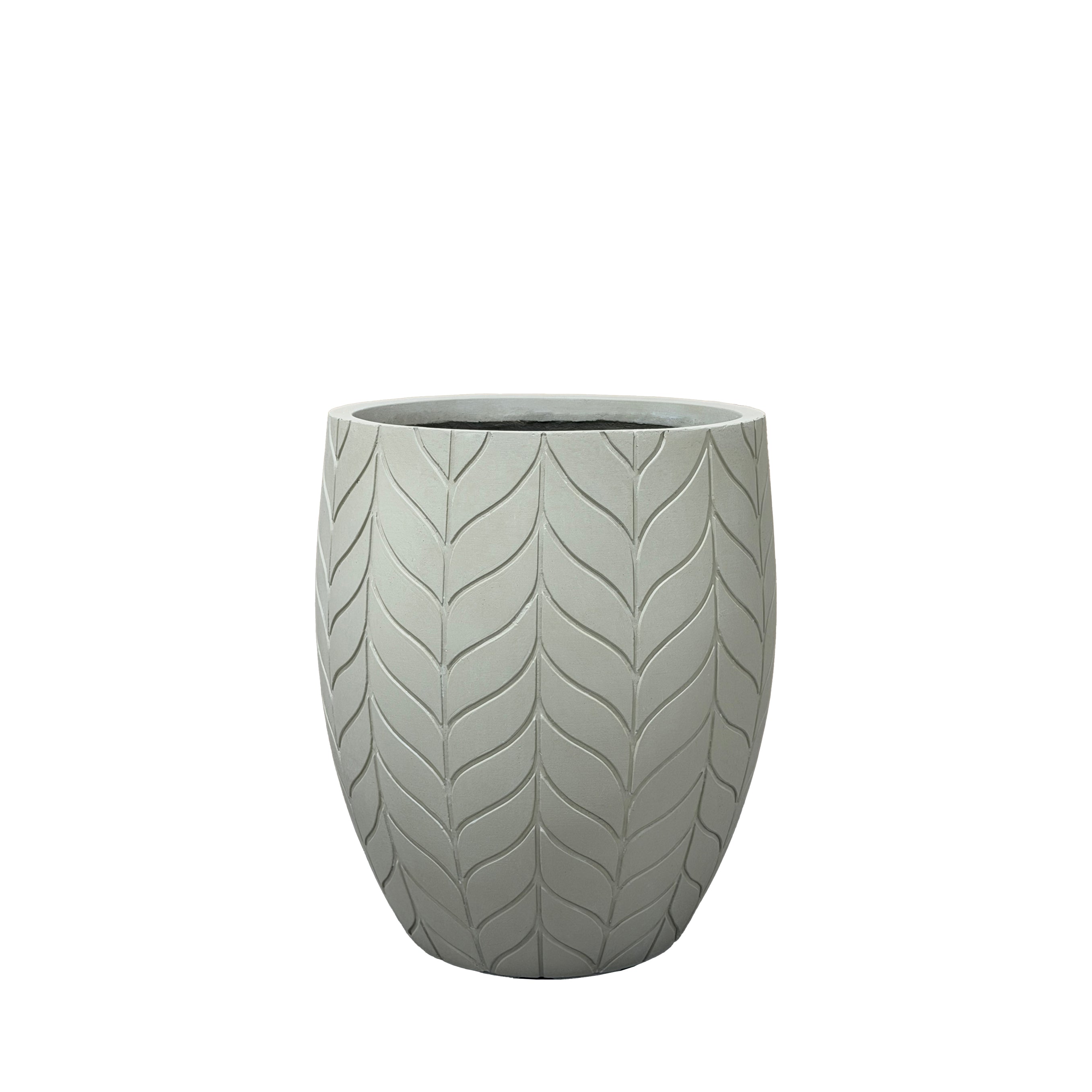 Cache-pot pré percé ESSENCE 40x46cm beige